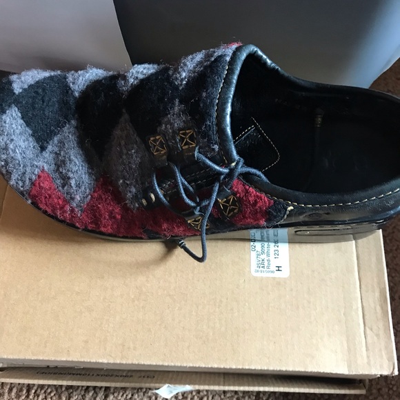 Women’s Mattie Argyle print clogs - Picture 3 of 3